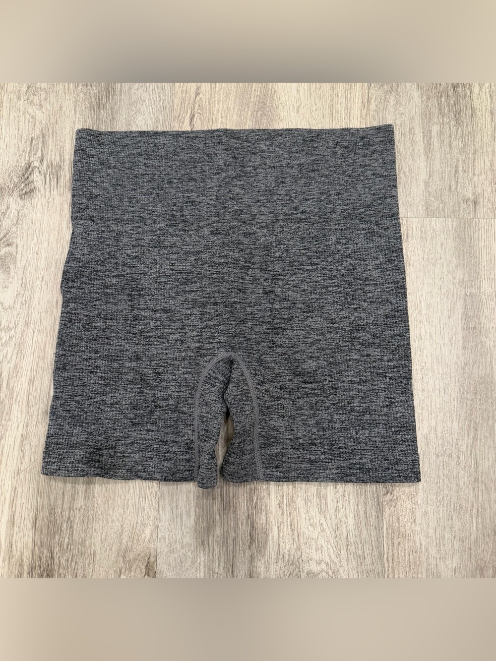 Colsie Heather Gray Seamless Biker Shorts High Rise Athleisure